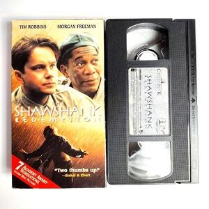 Shawshank Redemption VHS Prison Drama Tim Robbins Morgan Freeman 1994 R